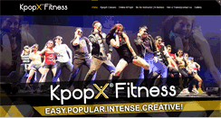 Desktop Screenshot of kpopxfitness.com